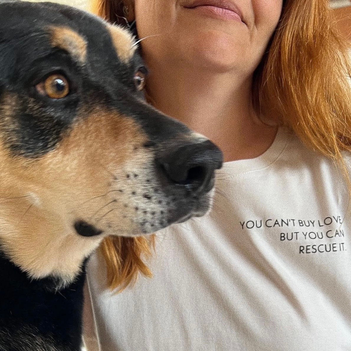 YOU CAN'T BUY LOVE BUT YOU CAN RESCUE IT.